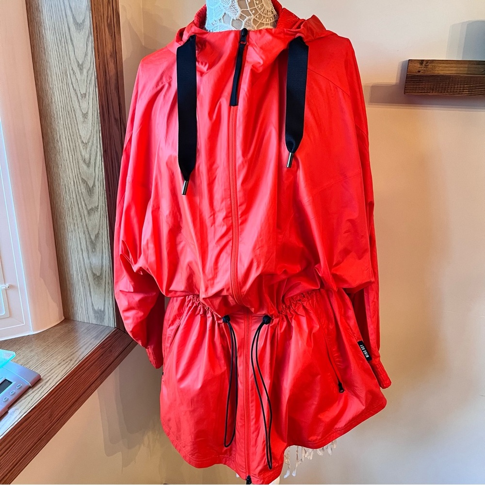 Adidas Karlie Kloss windbreaker rain coat